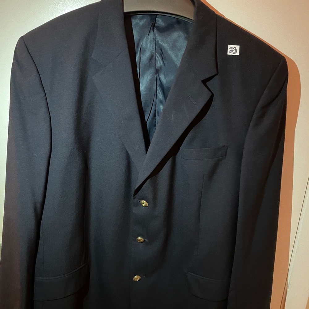 Jos A Bank Lined Blazer